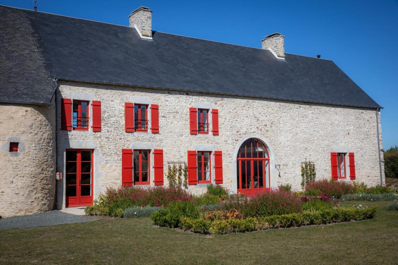 Au Manoir Des Loges Bed & Breakfast Quettreville-sur-Sienne Exterior photo